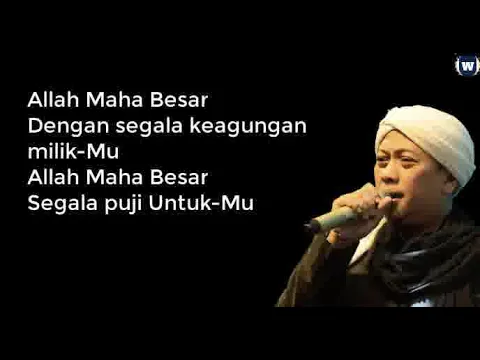 Download MP3 Allah Maha Besar - Opick Video Lirik