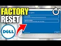 How To Factory Reset Dell Laptop Windows 11