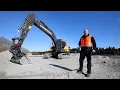 Volvo EC220EL walk around