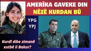 Amerikayê Mejiyê Tirkan Serûbin Kir Biryareke Nû Da Xutbeya Kurdî Di Rê De Ye 