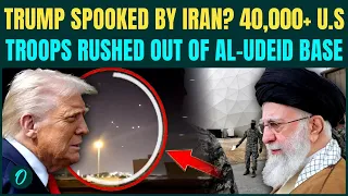 iran to bomb u s bases in 24 hours trump empties u s military base 40 000 us troops in danger