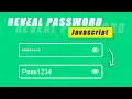 Show and Hide Password using Javascript