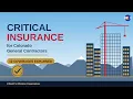 Critical Insurance for Colorado General Contractors 12 Coverages Every GC Needs