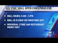 What stores are open and closed on Christmas Eve
