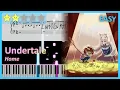 Home - Undertale OST Easy Piano Sheet