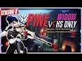 When PINE plays Widowmaker HS Only New York Excelsior S8 TOP 500
