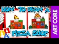 Art Core Horizontal Vertical Lines - How To Draw A Pizza Restaurant