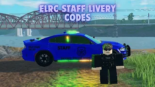 ELRC STAFF LIVERY CODES