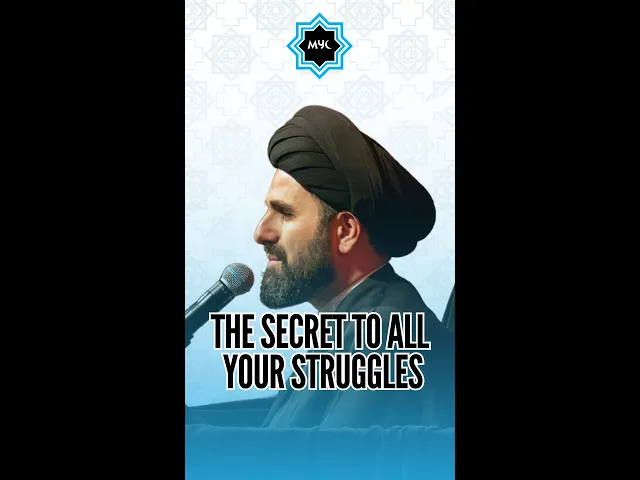 ⁣The Secret To All Your Struggles - Sayed Mohammad Baqer Qazwini #shorts