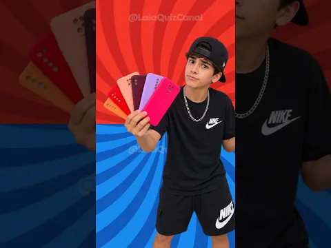 Qual a cor da sua capinha?