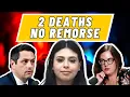 Real Lawyers React No Remorse after Woman Kills 2 in DUI