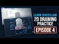 ANSYS SpaceClaim 2D Sketching Complex Profiles