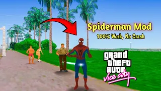 How To Install Superhero Spiderman Mod In GTA Vice City Spiderman Cheat Code Faizan Gaming 