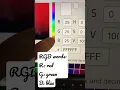 The RGB Color Picker Format Red Green and Blue