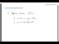 Introduction to Numerical Optimization