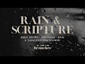 No Ads GET SOME REST Bible Verses w Rain Thunderstorms LOFI for Sleep Meditation 4 HOURS