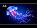Download Lagu Amazing Jellyfish Aquarium in 4K - Soothing \u0026 Relaxing Music - Great for Oled TV's アクアリウム