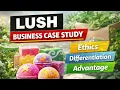 Lush Cosmetics Business Case Study - Ethical Strategy Differentiation and Competitive Advantage
