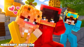 MIA & CASH GET FLIRTY… NICO GETS JEALOUS! 😳| FLIRT BY NEFFEX - Minecraft Animation
