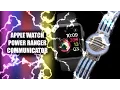 Turn your Apple Watch into a Power Ranger Communicator!