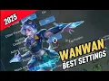 Download Lagu WANWAN BEST SETTINGS 2025 | MLBB WANWAN BEST SETTINGS 2025