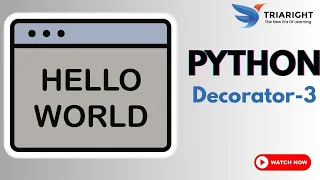 Decorators in Python Advanced Decorator Concepts Python Tutorial Chapter 20 - Part 3