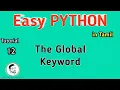 what is Global Keyword Easy PYTHON Tamil Sathish