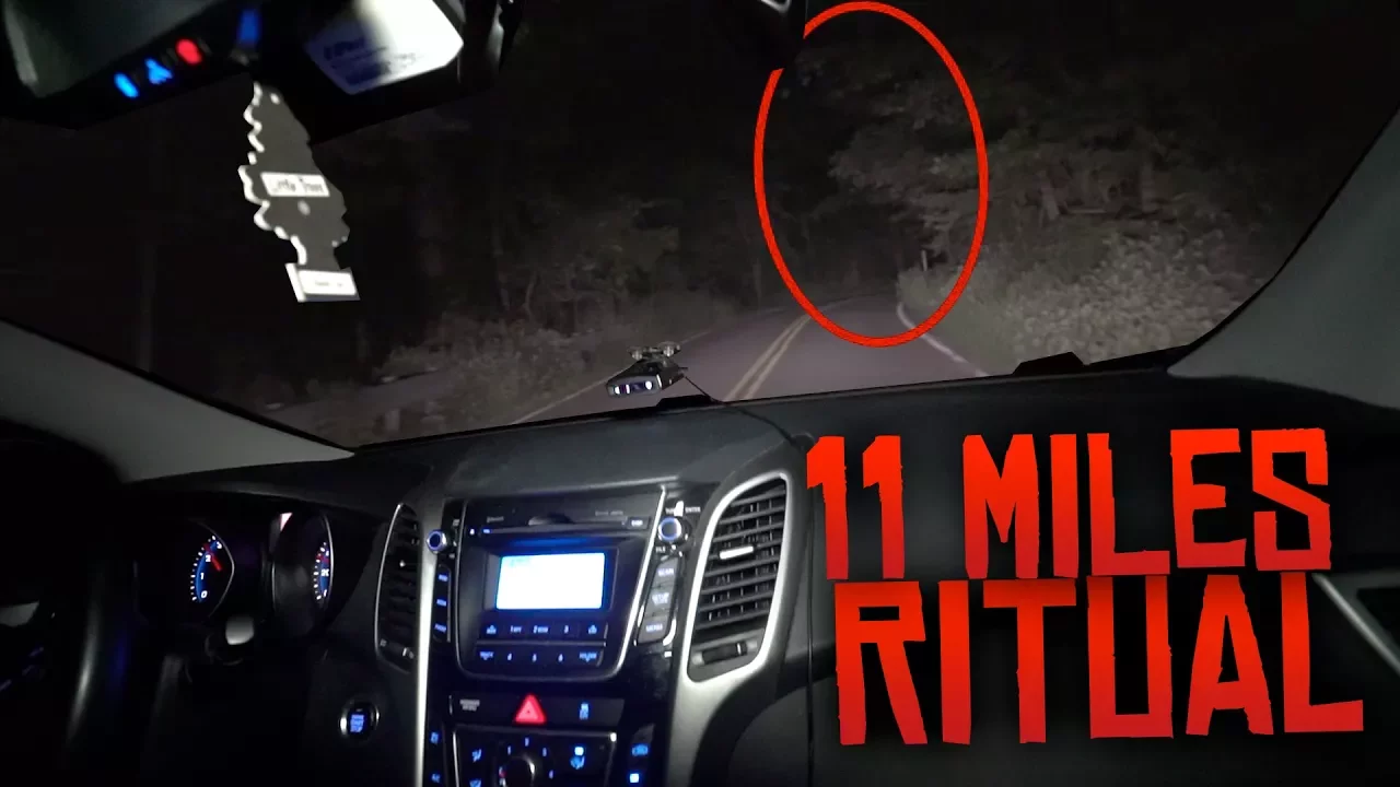 11 Miles Ritual on Clinton Road! (MOST DANGEROUS GAME ON MOST HAUNTED ROAD!)