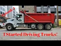 I STARTED TRUCKING Episode 1 A Day In The Life Of A Truck Driver