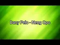 Lagu Dany Pelo - Neng Opo