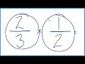 times Two-Thirds times One-Half