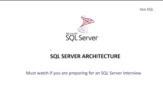 SQL Server Architecture