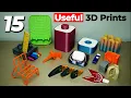 15 FUNCTIONAL 3D Prints