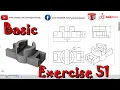 Tutorial SOLIDWORKS Basic Exercise 51