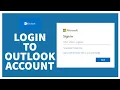 How to Login Outlook Email Account Outlook com Sign In 2022