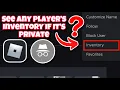 How to See Any Player s Inventory If It s Private