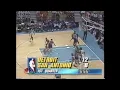 Bill Laimbeer Executes his Common Foul Super Hack to Perfection