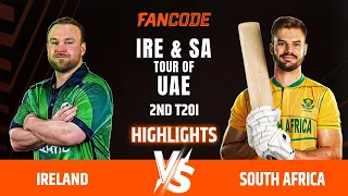 Ireland vs South Africa | Ireland vs South Africa in UAE | 2nd T20I | 2024 | Highlights