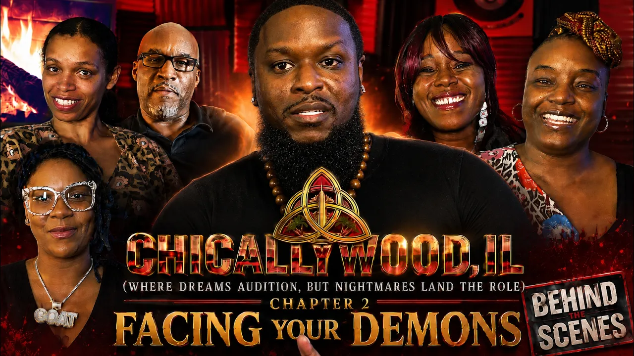Behind the scenes Facing your demons Chicallywood