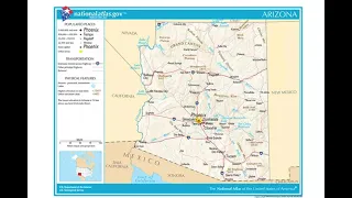 Planning Map of Arizona
