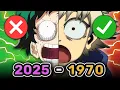 Lagu 🎵 SAVE and DELETE 3 Anime Openings for each YEAR 💚 2025 - 1970 ❌ Anime Quiz