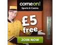 ComeOn Casino 5 no deposit and 50 free spins bonus link