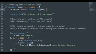 NodeJS - Remove multiple records with Mongoose