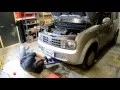 Nissan Cube Oil Filter Change DIY