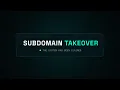 Subdomain Takeover PoC GitHub Pages Dangling DNS Bug Bounty