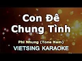 Download Lagu Con Đê Chung Tình   Phi Nhung  Vietsing Karaoke