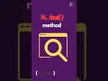 14 find method - Array methods in JavaScript Part-14 JavaScript Tutorial in 1 minutes