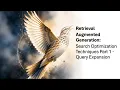 RAG Search Optimization - Query Expansion