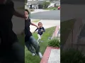 Lightning strikes meters away from unsuspecting child