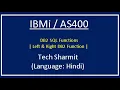 IBMi AS400 - db2 sql functions